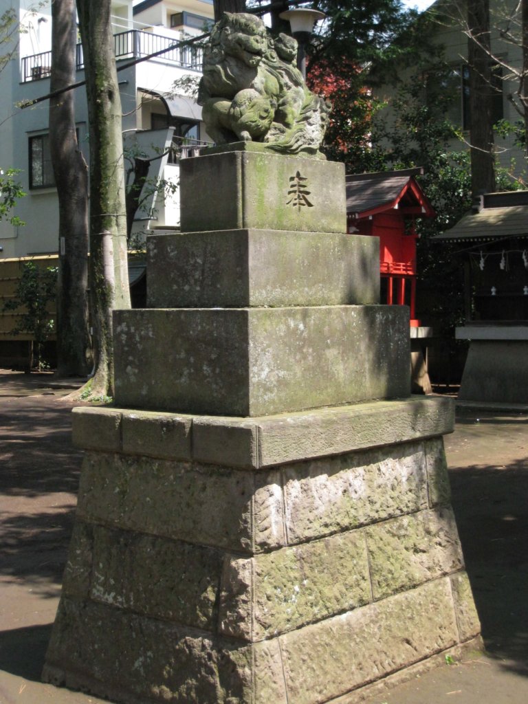 天沼八幡神社 狛犬