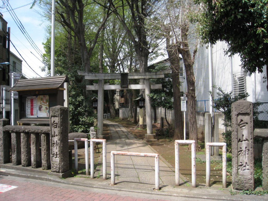 白山神社 鳥居