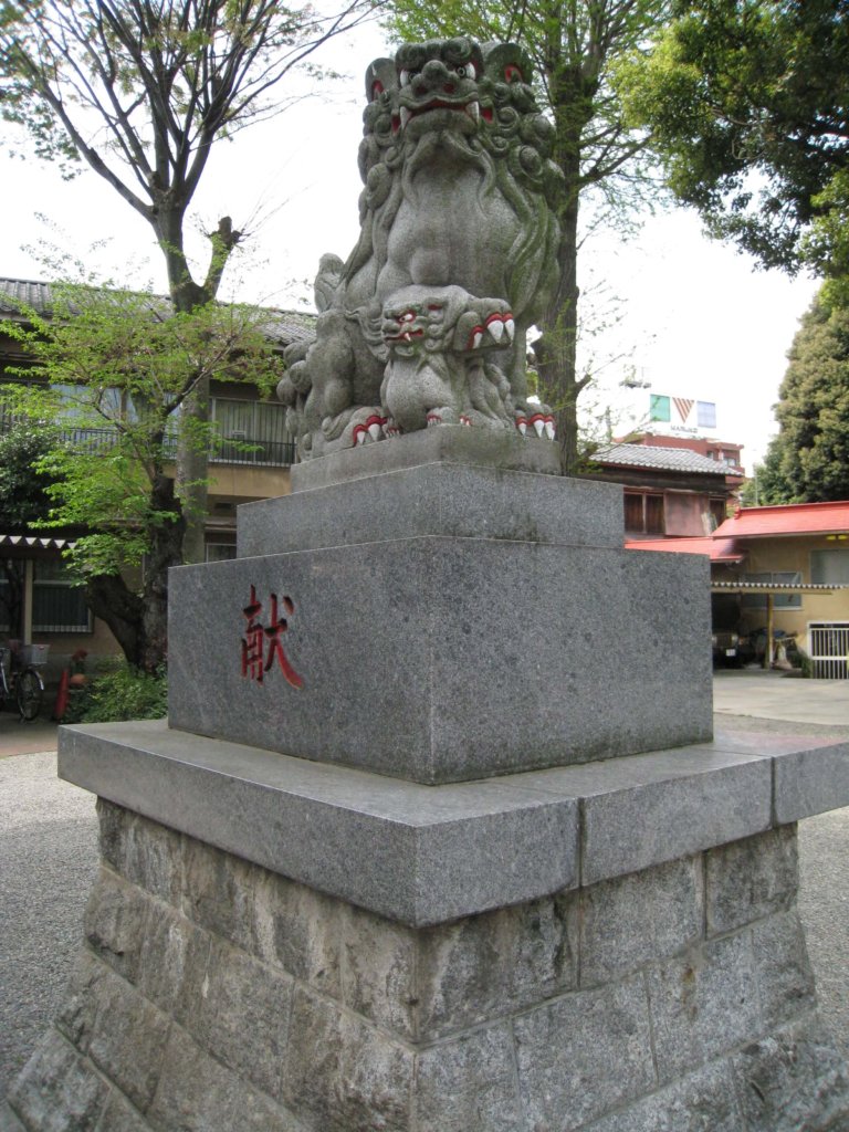 白山神社 狛犬