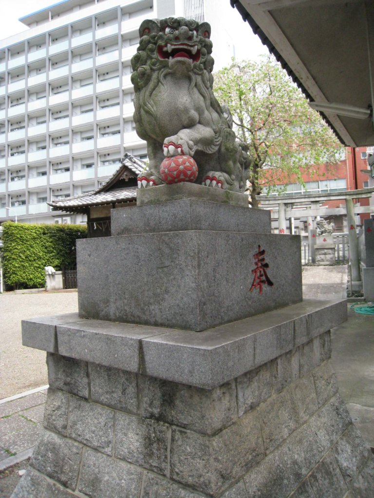 白山神社 狛犬