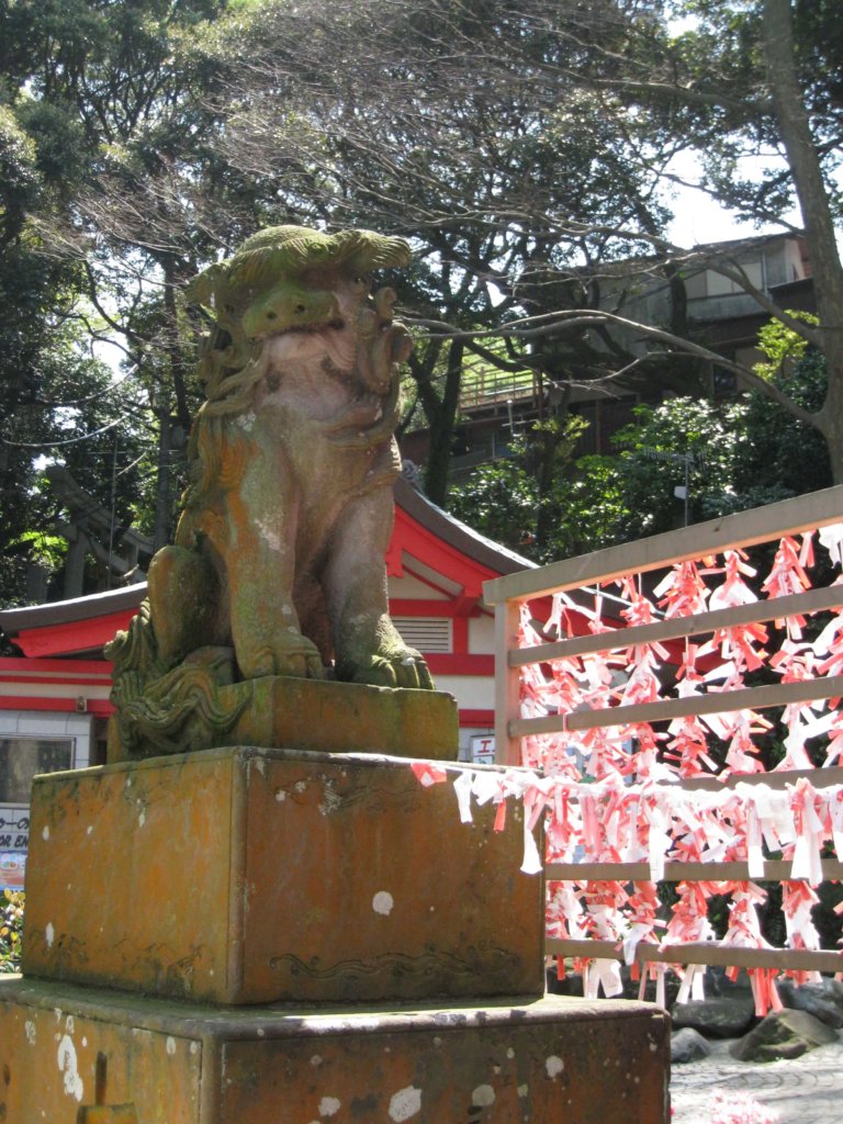 江島神社 狛犬