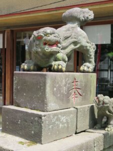 清瀧神社　狛犬